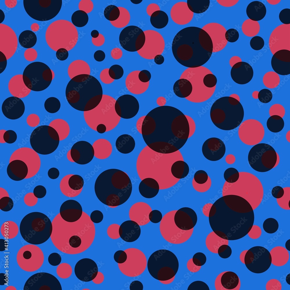 Abstract seamless pattern with colorful balls.Illustration of overlapping colorful dots pattern for background abstract.Polka dots ornament.Good for invitation,poster,card,flyer,banner,textile,fabric Abstract seamless pattern with colorful balls.Illustration of overlapping colorful dots pattern for background abstract.Polka dots ornament.Good for invitation,poster,card,flyer,banner,textile,fabric