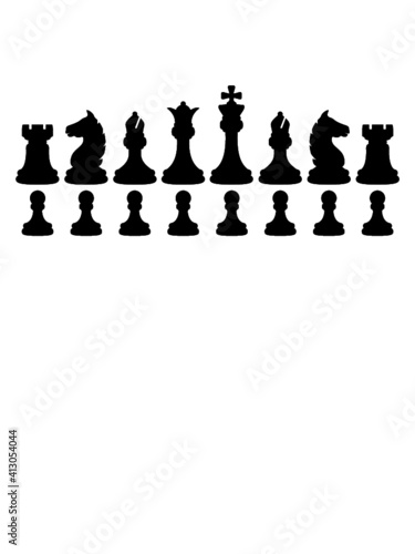 Figuren Schach Spiel 
