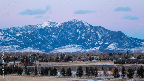 Photos Bozeman Montana Sunset in the Mountains, 2021