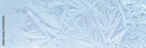 White  frosted glass panora...