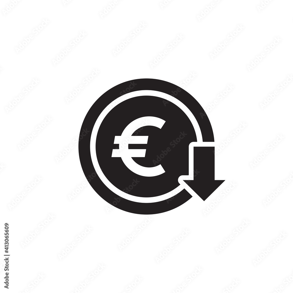 cost reduction icon symbol sign vector cost reduction icon symbol sign vector