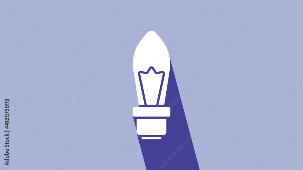 White Light bulb with concept of idea icon isolated on purple background. Energy and idea symbol. Inspiration concept. 4K Video motion graphic animation White Light bulb with concept of idea icon isolated on purple background. Energy and idea symbol. Inspiration concept. 4K Video motion graphic animation