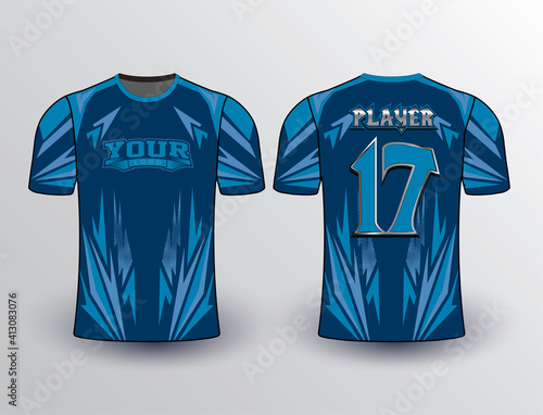 Baseball softball soccer esports all sports team gear unique design uniform templates and mockup