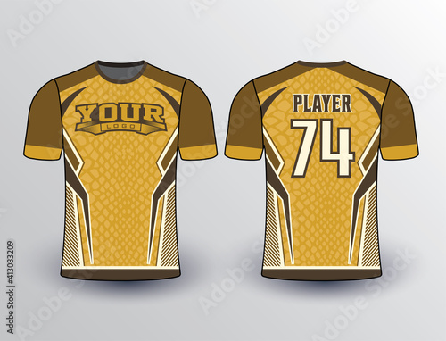 Baseball softball soccer esports all sports team gear unique design uniform templates and mockup