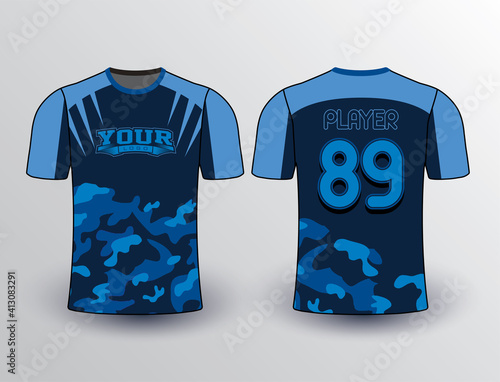 Baseball softball soccer esports all sports team gear unique design uniform templates and mockup