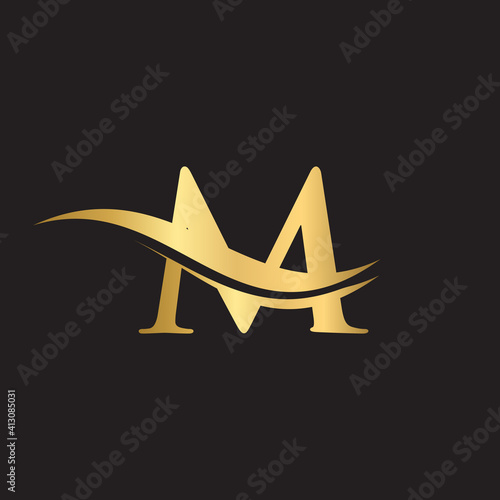 Initial M letter business logo design vector template with minimal and modern trendy. M logo design for business and constraction