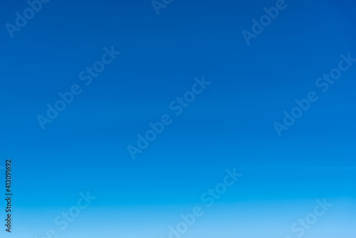 blue sky with beautiful natural without clouds