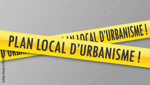 Logo plan local d'urbanisme.