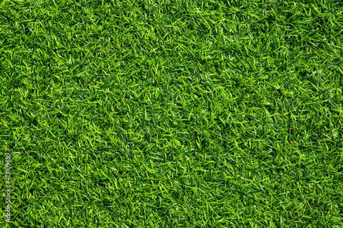 New Green Artificial Turf Flooring texture and background seamless photo