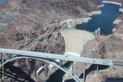 Aerial View of Hoover Dam