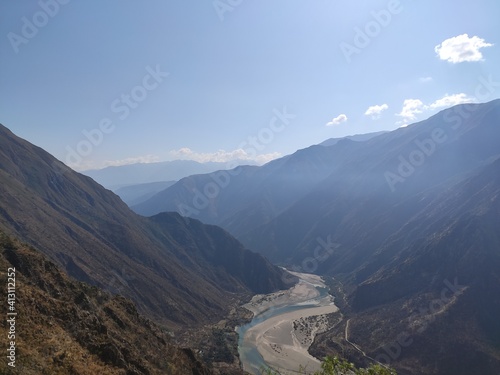 view from the top of the mountain