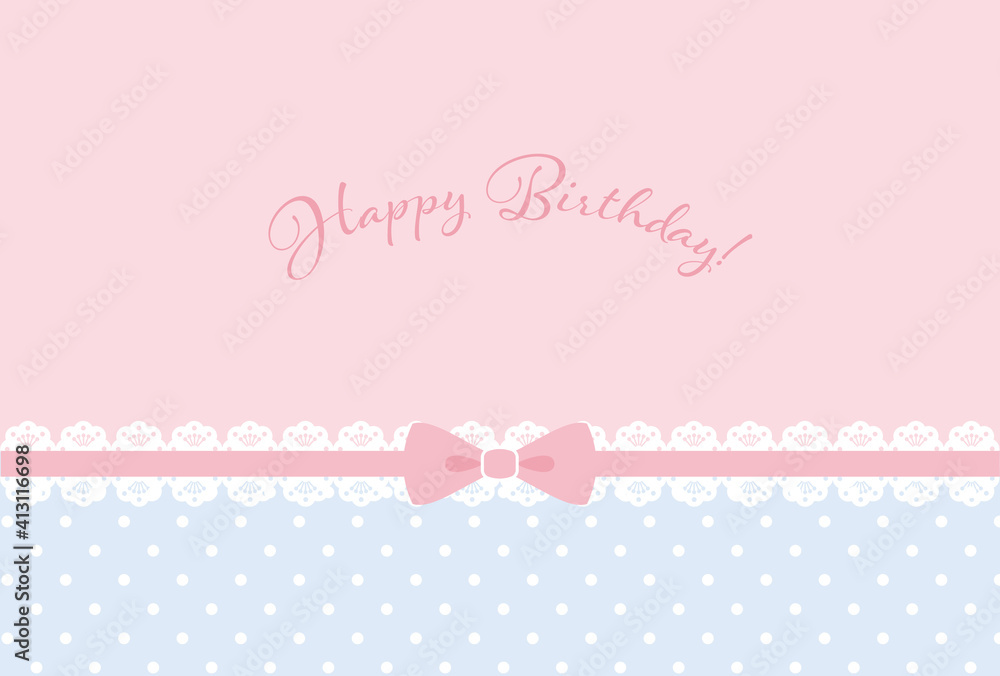 vector background with a ribbon and lace for banners, cards, flyers, social media wallpapers, etc.