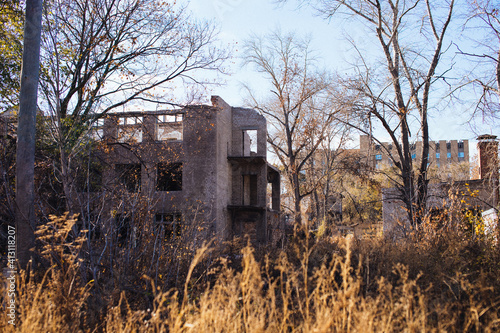 old abandoned house