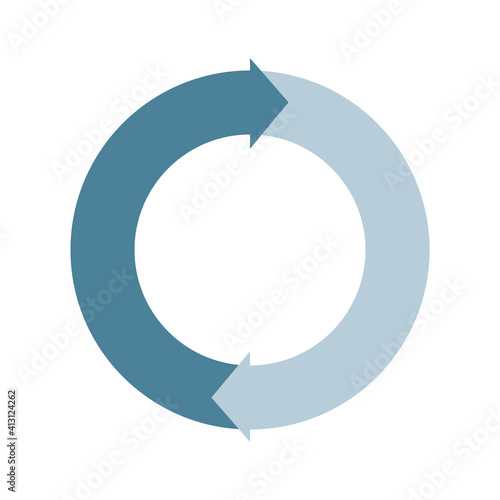 立体インフォグラフィックス 3分割の円と矢印のチャート図pdcaビジネスプロセス経営のイラスト素材 74452658 Pixta