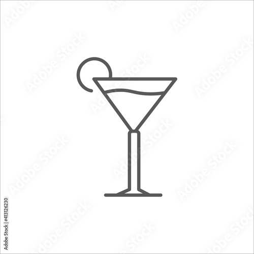 Food court icon outline food court vector icon.