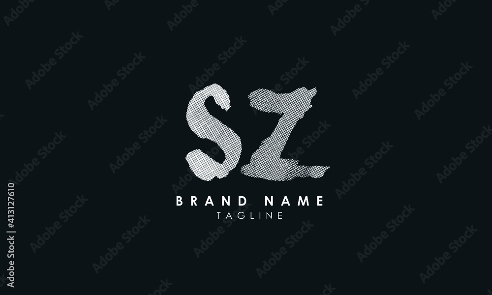 Alphabet letters Initials Monogram logo SZ, Z and S, Alphabet Letters ZS minimalist logo design in a simple yet elegant font, Unique modern creative minimal circular shaped fashion brands Alphabet letters Initials Monogram logo SZ, Z and S, Alphabet Letters ZS minimalist logo design in a simple yet elegant font, Unique modern creative minimal circular shaped fashion brands
