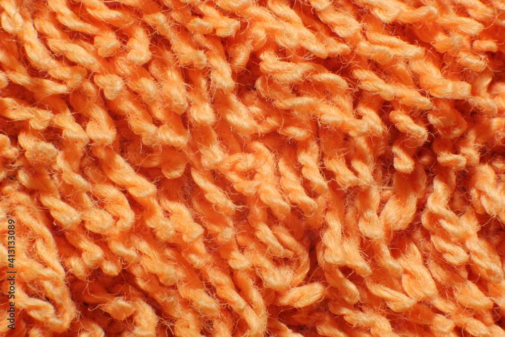 orange terry towel texture material backdrop macro band background closeup orange terry towel texture material backdrop macro band background closeup