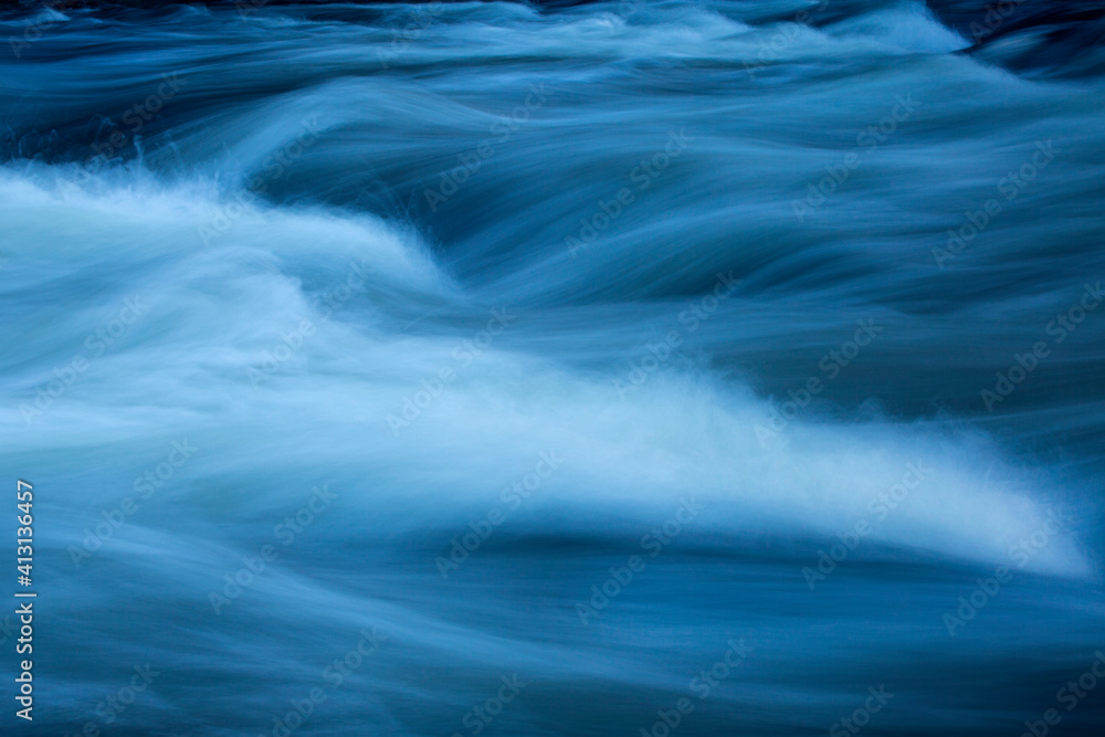 Closeup of whitewater rapids in the Farmington River, Simsbury, Connecticut. Closeup of whitewater rapids in the Farmington River, Simsbury, Connecticut.