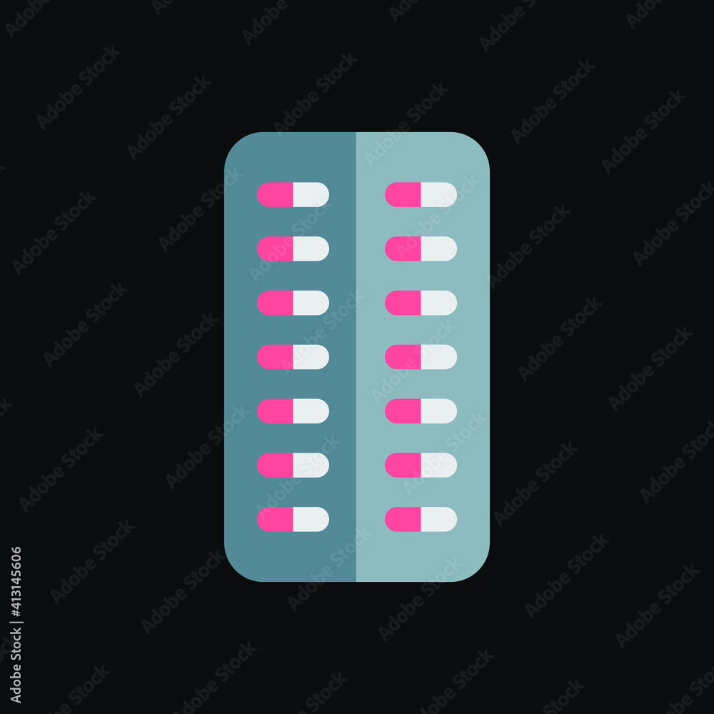 Medicine drugs vector isolated icon sign design Medicine drugs vector isolated icon sign design