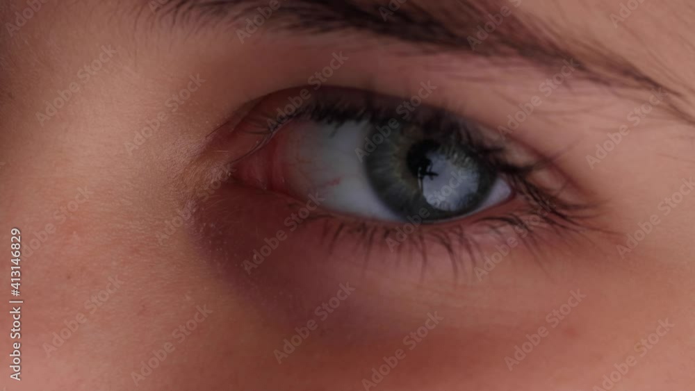 Blue Eye of Child Looking at Camera Close Up. Macro Shot Opening and Closing Blue Eyes Little boy. Close Up Motion of Children Eyes. Human eye iris opening pupil. High quality 4k footage Blue Eye of Child Looking at Camera Close Up. Macro Shot Opening and Closing Blue Eyes Little boy. Close Up Motion of Children Eyes. Human eye iris opening pupil. High quality 4k footage