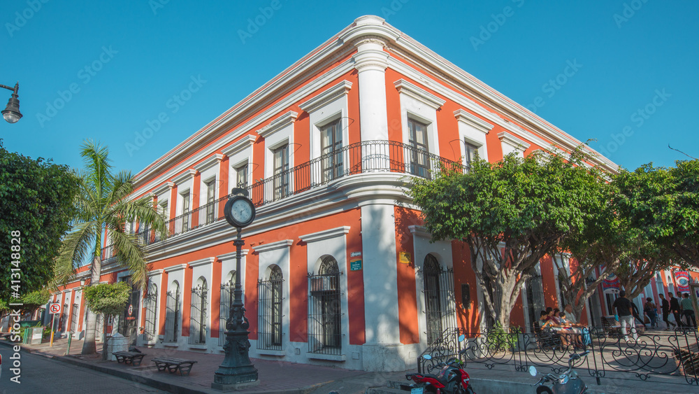 Obraz premium Centro Historico de Mazatlan Sinaloa