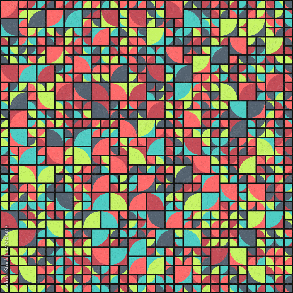 Abstract Geometric Pattern generative computational art illustration Abstract Geometric Pattern generative computational art illustration
