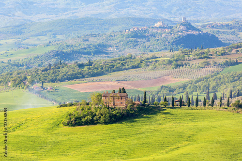 Wallpaper Mural House in an Italian landscape Torontodigital.ca