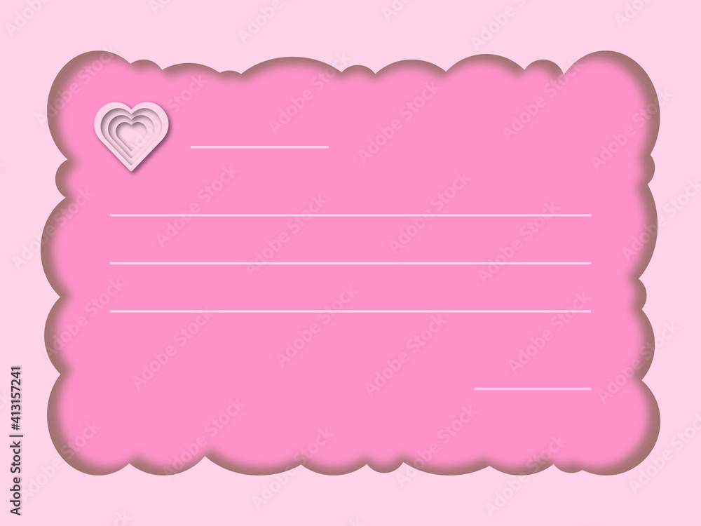 Card templates, gift card, Valentines day, background