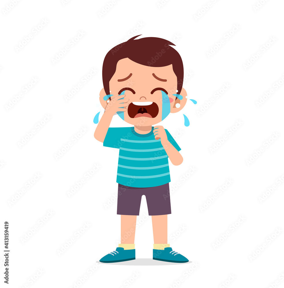 cute little boy with crying and tantrum expression cute little boy with crying and tantrum expression
