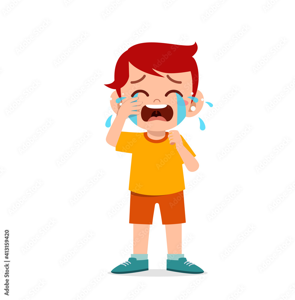 cute little boy with crying and tantrum expression cute little boy with crying and tantrum expression
