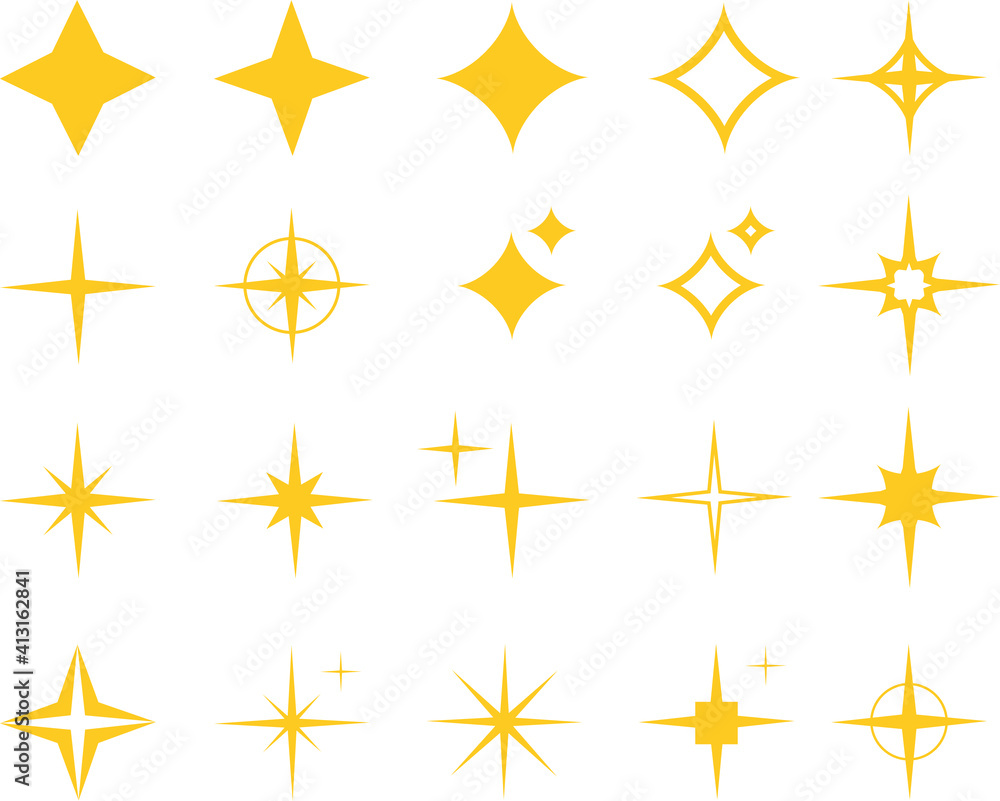 これは光のアイコンのイラストです Stock ベクター Adobe Stock