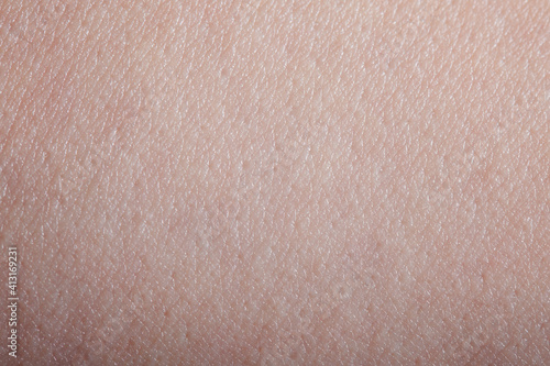Clean pink skin texture surface
