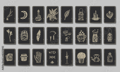 vintage vintage retro engraving style. zodiac sign and astrology. printing on gold foil