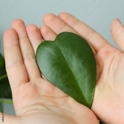 flower leaf valentine's day gift