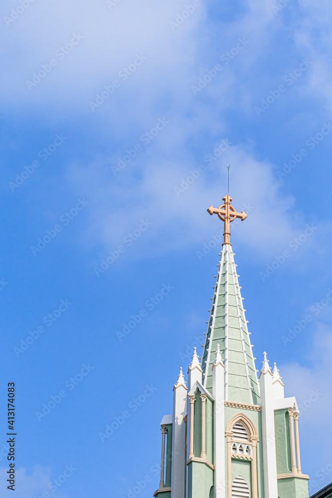 平戸ザビエル記念教会　長崎県平戸市　Hirado Zabieru Church Nagasaki-ken Hirado city