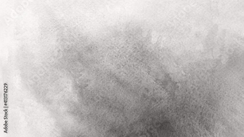Black abstract paint with a brush And textures