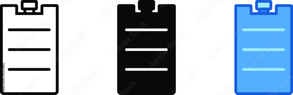 Ice Freezer Blocks icon, Cooler Bag Reusable icon, vector Ice Freezer Blocks icon, Cooler Bag Reusable icon, vector