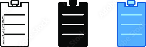 Ice Freezer Blocks icon, Cooler Bag Reusable icon, vector