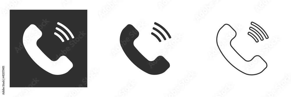 Phone icon in trendy flat style isolated on white background. call, conversation, communication icon. Phone icon in trendy flat style isolated on white background. call, conversation, communication icon.