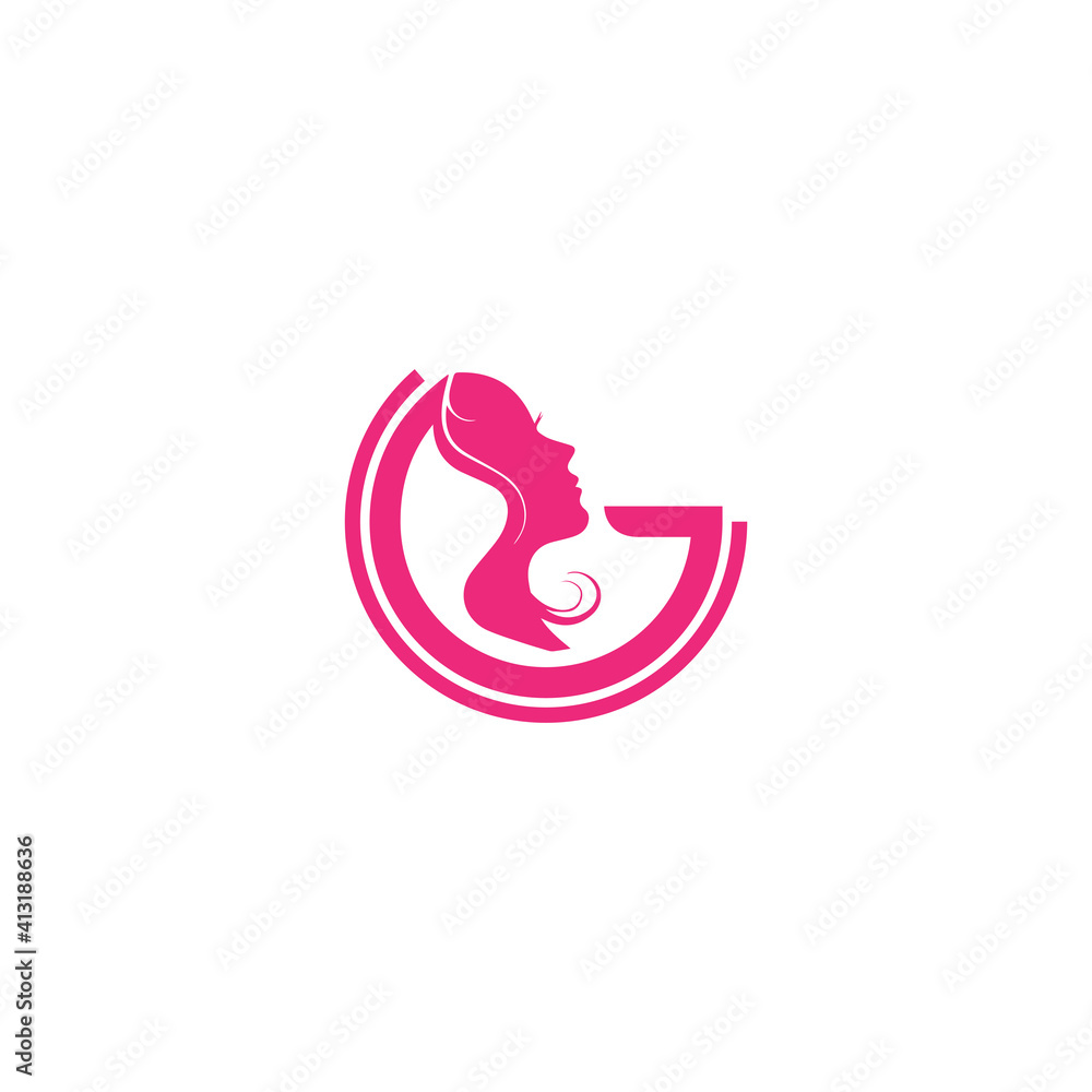 Beauty, salon, online shop, brand and business logos Beauty, salon, online shop, brand and business logos