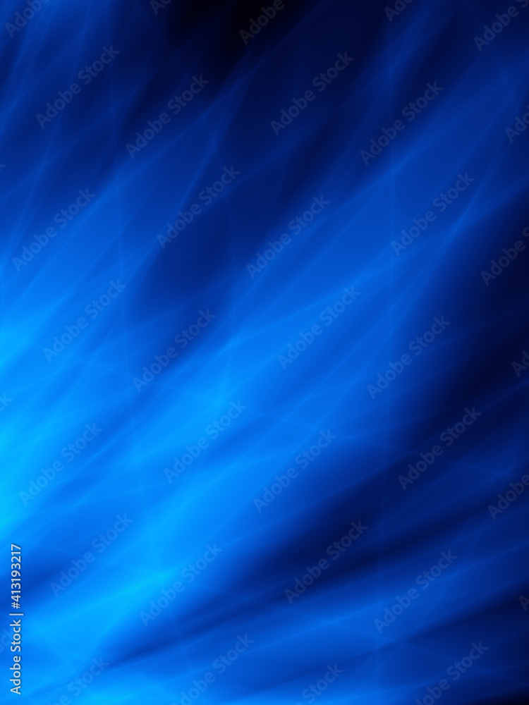 Power blue energy image abstract blue flow pattern