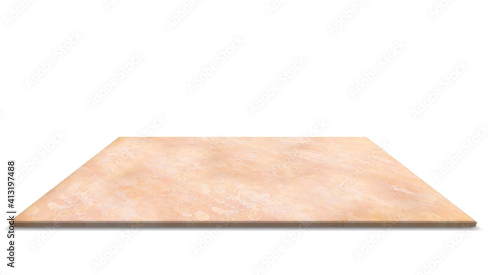 book on a white background surface triangle 3d stone landescape. book on a white background surface triangle 3d stone landescape.