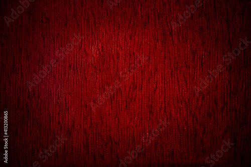 red background fabric