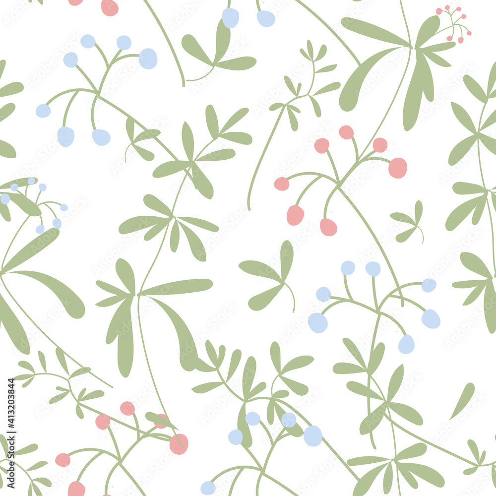 Floral gentle seamless vector pattern with flowers isolated on white background. Can be used for fabric,bed linen, textile, wallpaper, wrapping paper. Floral gentle seamless vector pattern with flowers isolated on white background. Can be used for fabric,bed linen, textile, wallpaper, wrapping paper.