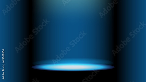 A beam in a blue background Business Presentation Vector Template Used For Decoration, Advertising Design, Website Or Publication, Banner And Poster, Cover And Brochure, Flyer