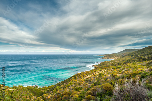 Coastline of the Desert des Agriates in Corsica © Jon Ingall