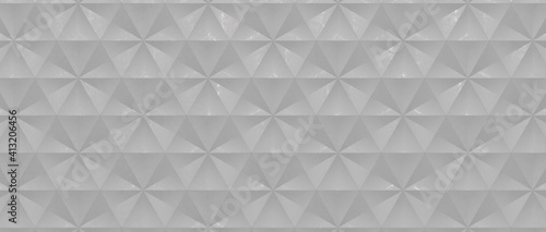 Wide Metal Linear Geometric Style Background (3d illustration)
