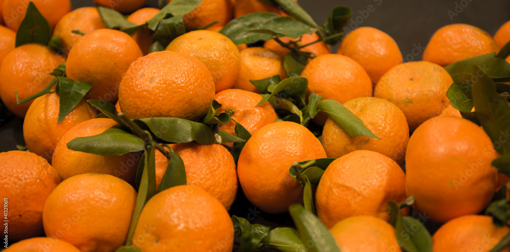 textura de mandarinas con hojita textura de mandarinas con hojita