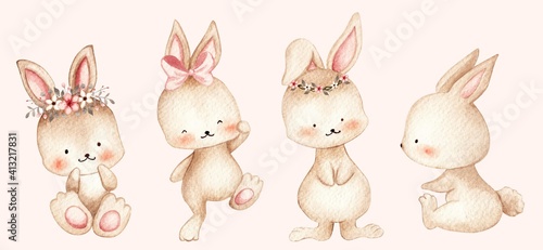 Cute rabbits