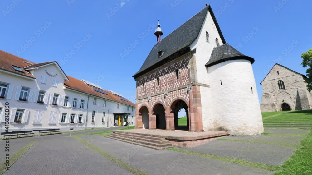 Lorsch, Germany. View of gatehouse of historic Carolingian Abbey
Lorsch, Germany. View of gatehouse of historic Carolingian Abbey